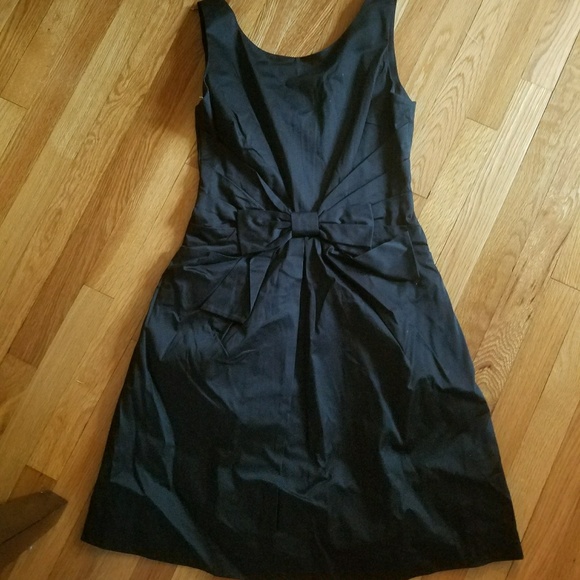 Kate spade black jillian bow waist dress. Sz 8 - Picture 2 of 6